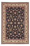 Mashhad Tappeto 192x283cm - Tappeto persiano - Rettangolo / Blu scuro / 192 x 283 cm Rettangolo