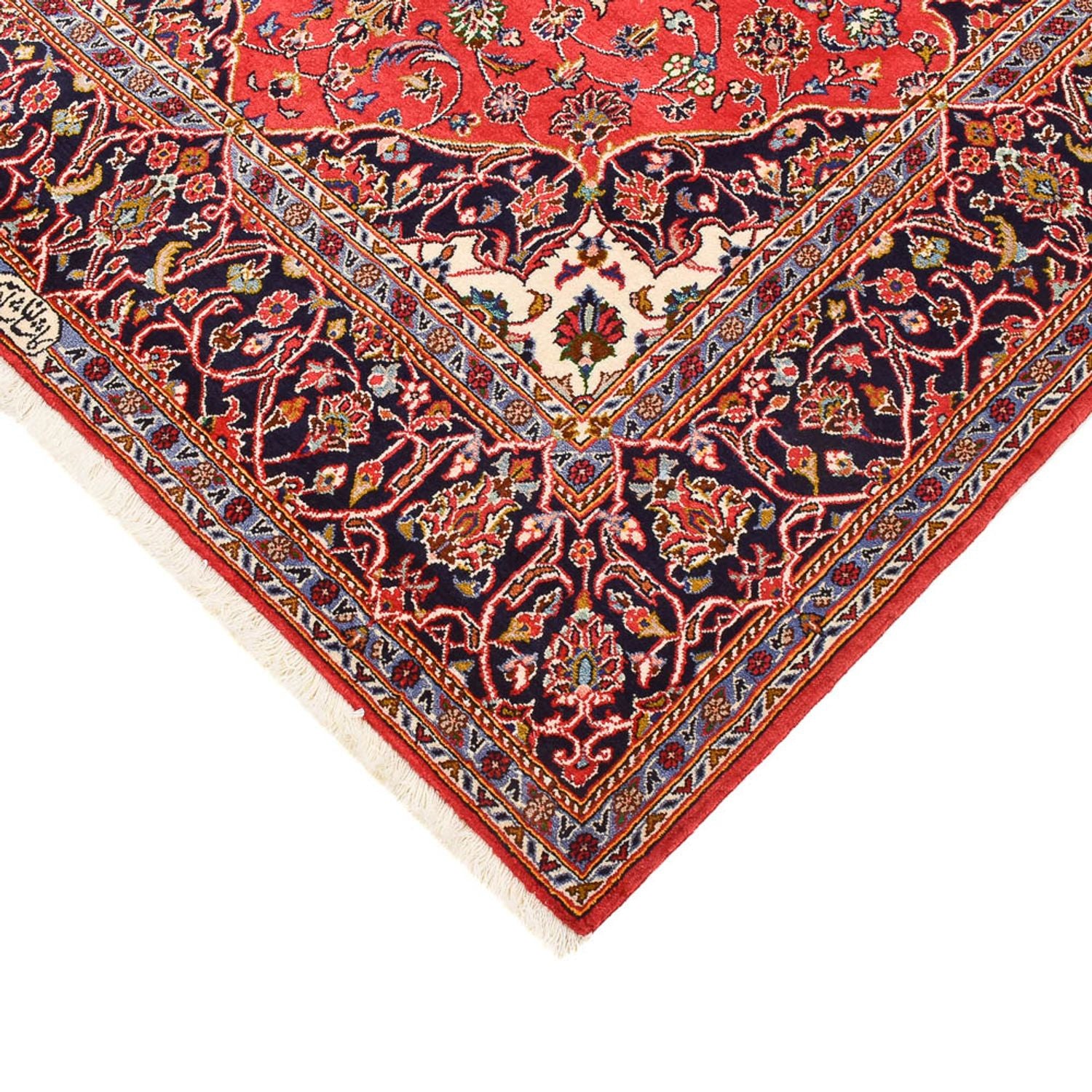 Tappeto Persero - Keshan - 228 x 142 cm - rosso