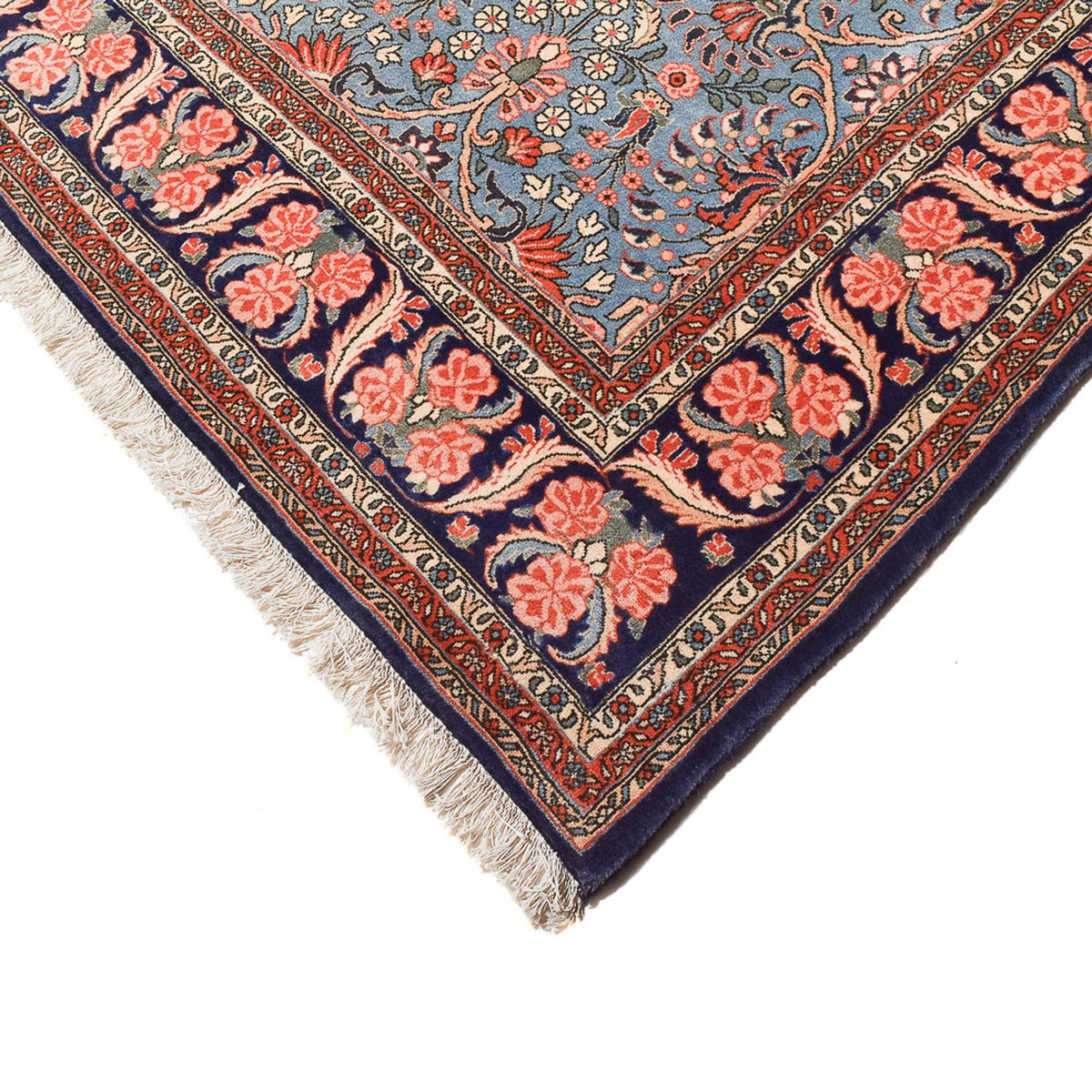 Tappeto Persero - Bidjar - 310 x 222 cm - blu chiaro