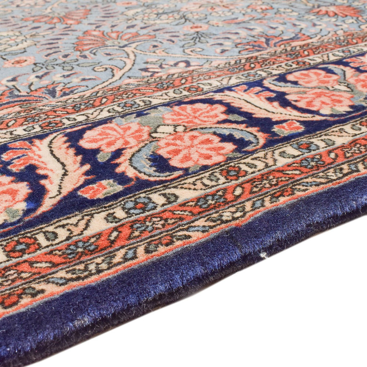 Tappeto Persero - Bidjar - 310 x 222 cm - blu chiaro