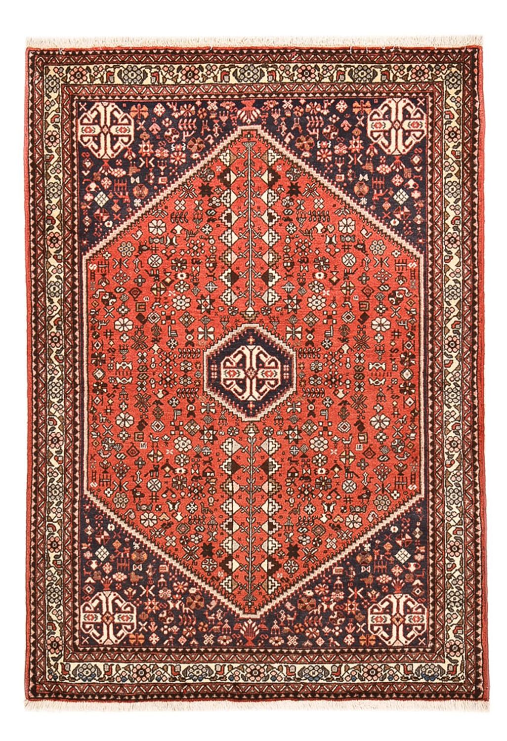 Tappeto Gabbeh - Kashkuli Persero - 155 x 104 cm - rosso