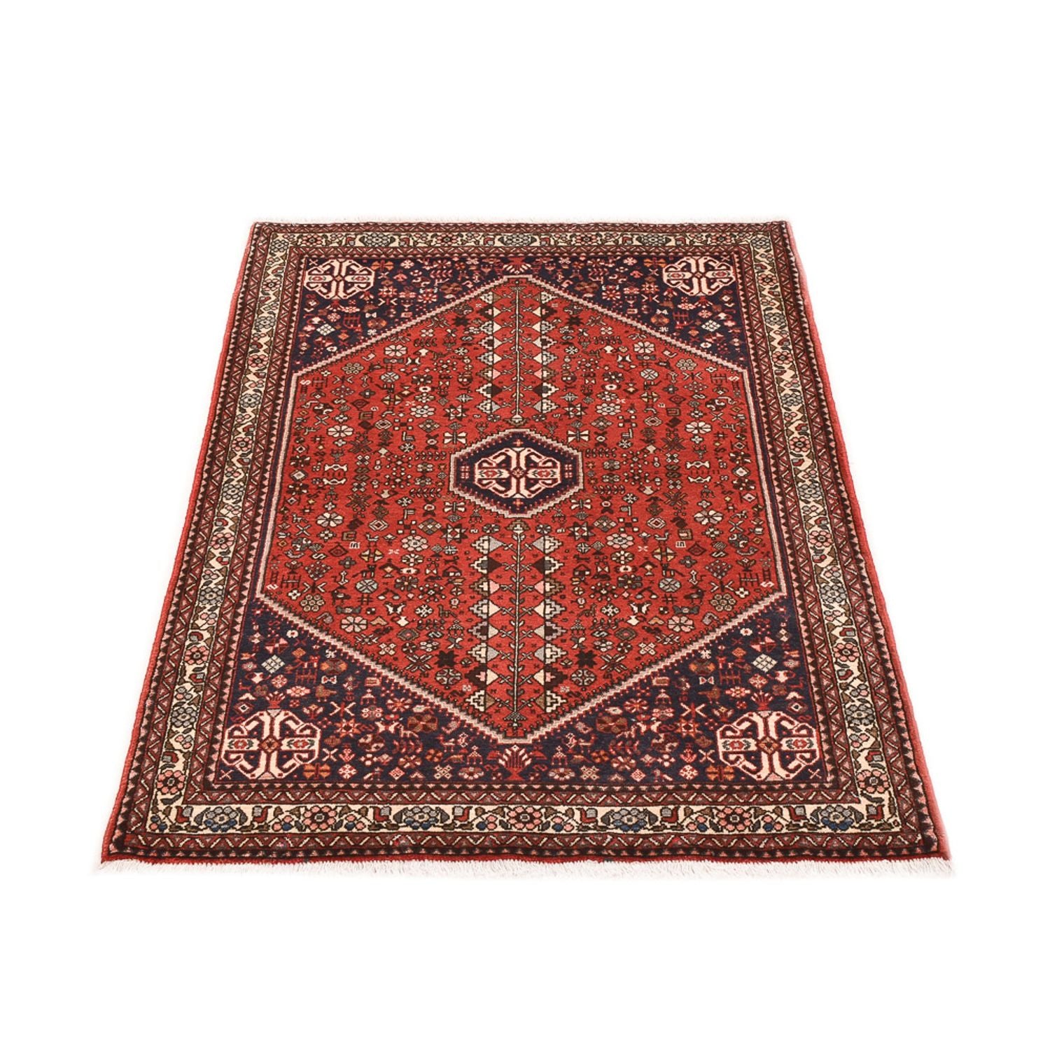 Tappeto Gabbeh - Kashkuli Persero - 155 x 104 cm - rosso