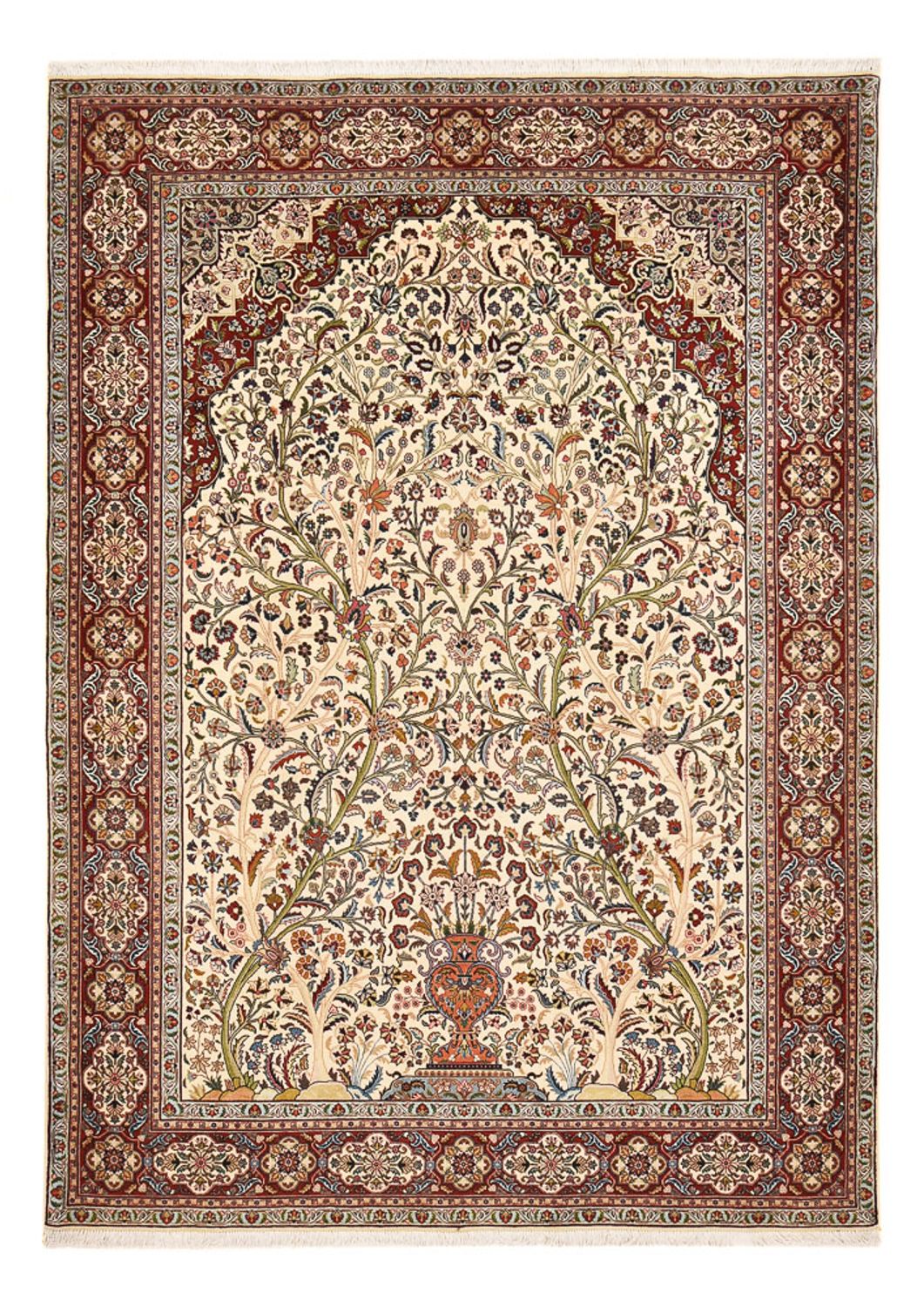 Tappeto Persero - Tabriz - Reale - 250 x 177 cm - sabbia