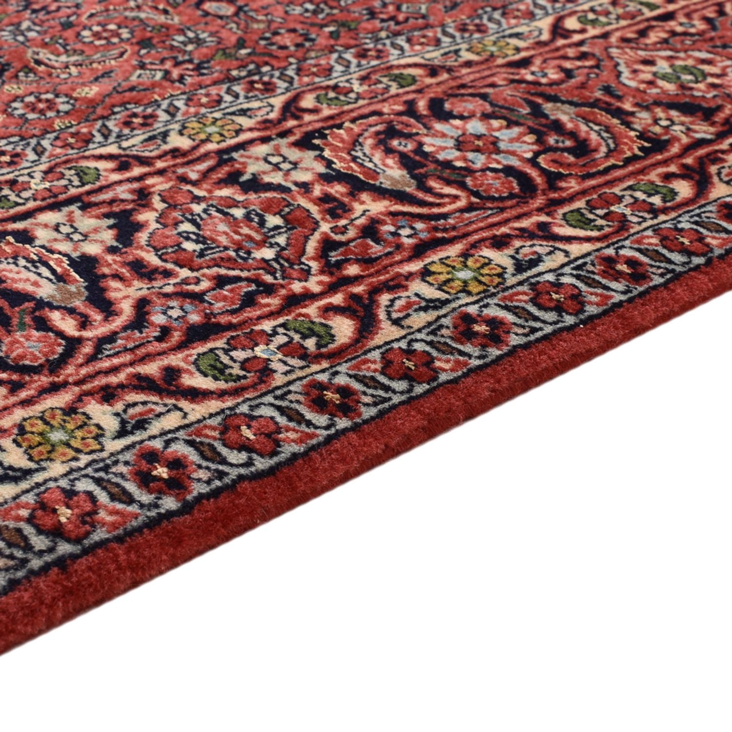 Tappeto Persero - Bidjar - 195 x 132 cm - rosso scuro