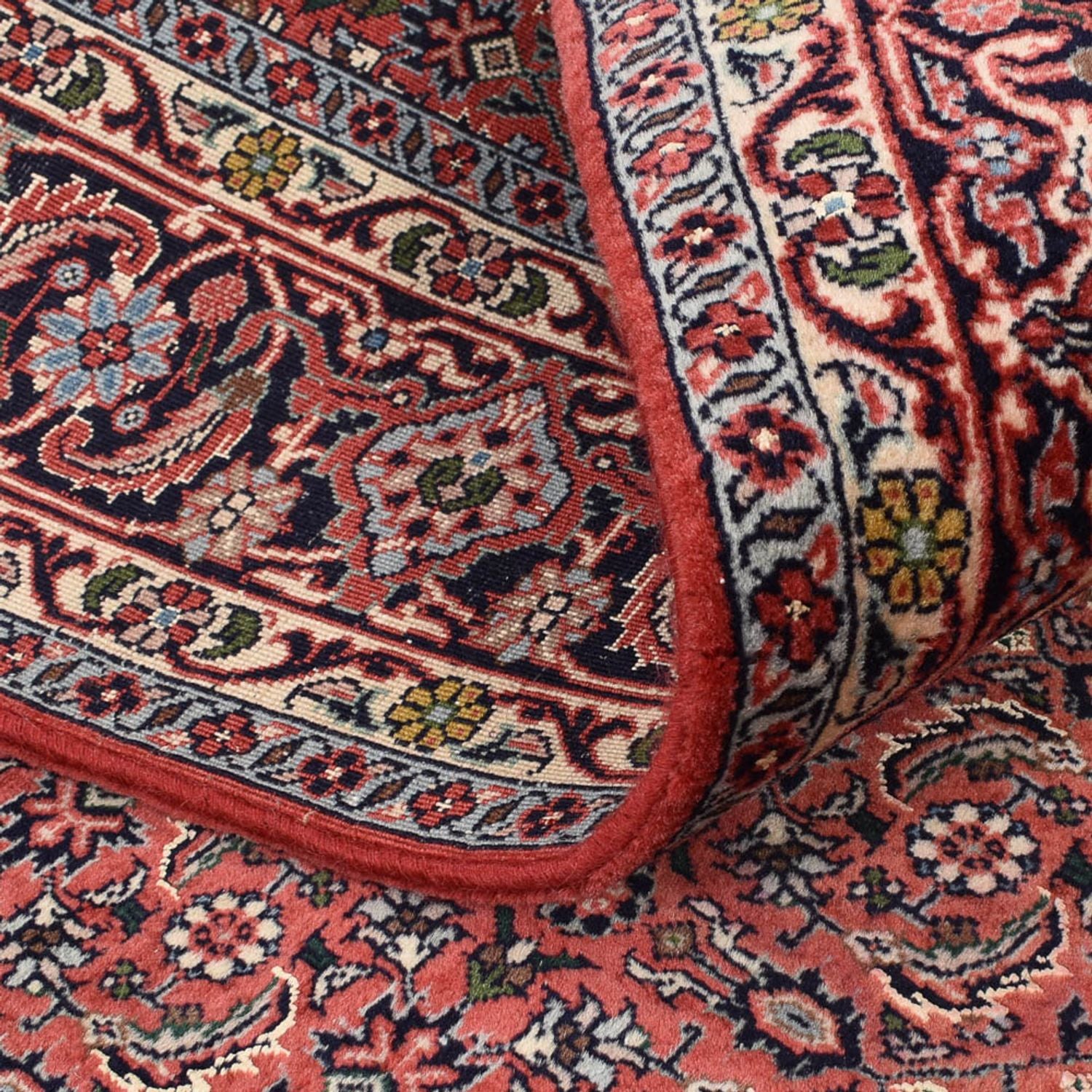 Tappeto Persero - Bidjar - 195 x 132 cm - rosso scuro
