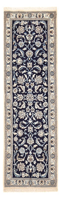 Tappeto corsia Tappeto Persero - Nain - Reale - 197 x 61 cm - blu scuro