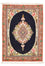 Tappeto Persero - Tabriz - Reale - 90 x 60 cm - blu scuro