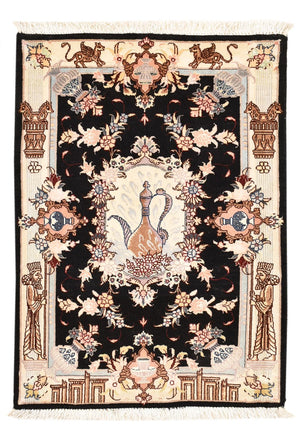 Tappeto Persero - Tabriz - Reale - 90 x 60 cm - multicolore