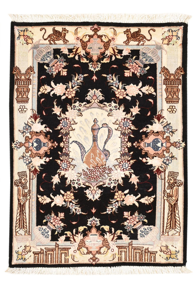 Tappeto Persero - Tabriz - Reale - 90 x 60 cm - multicolore
