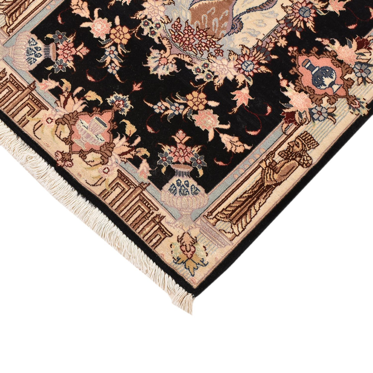 Tappeto Persero - Tabriz - Reale - 90 x 60 cm - multicolore
