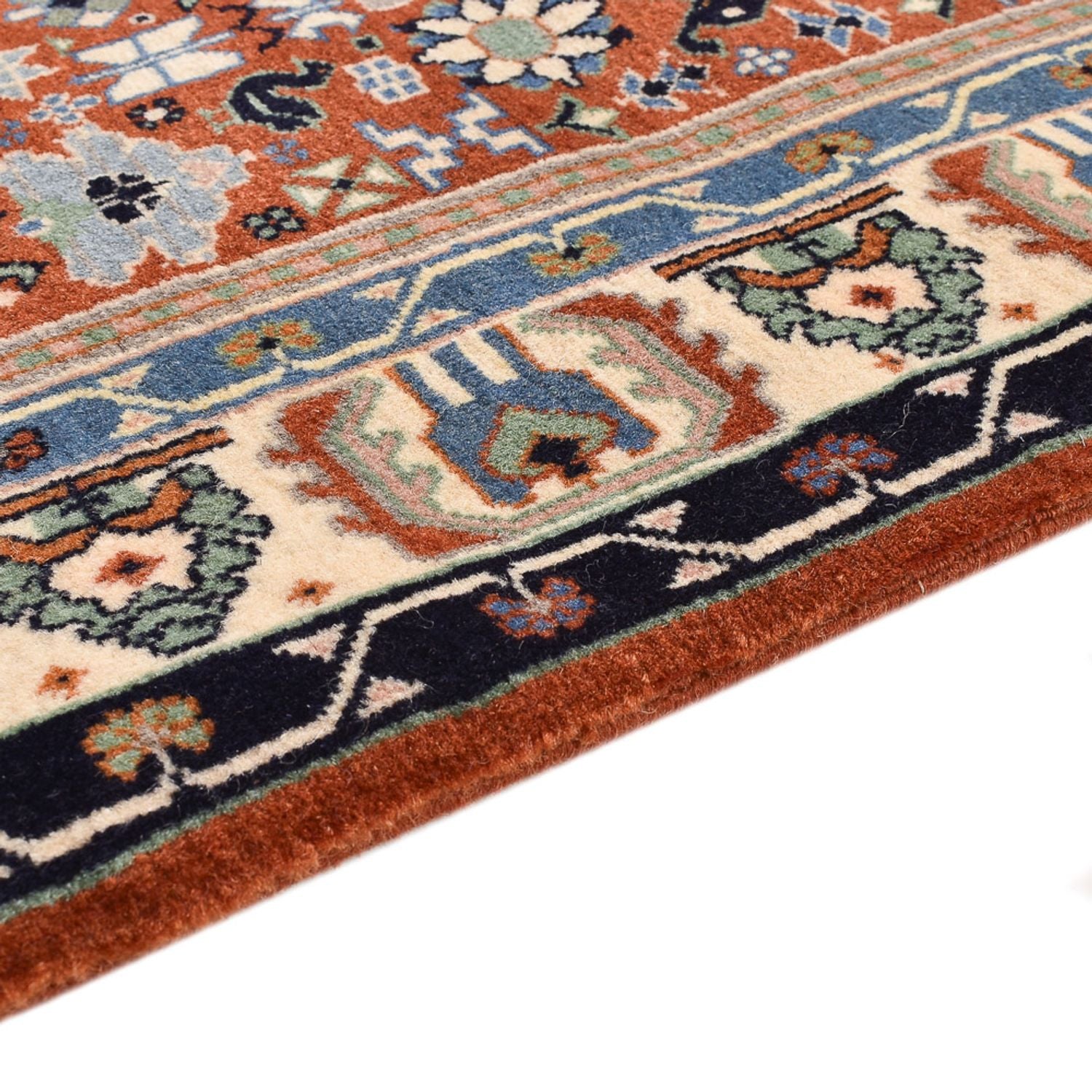 Tappeto Gabbeh - Kashkuli Persero - 162 x 116 cm - ruggine