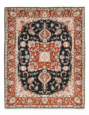 Tappeto Persero - Ghom - 180 x 140 cm - blu scuro
