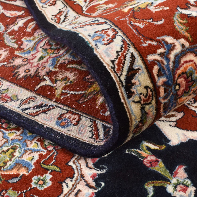 Tappeto Persero - Ghom - 180 x 140 cm - blu scuro