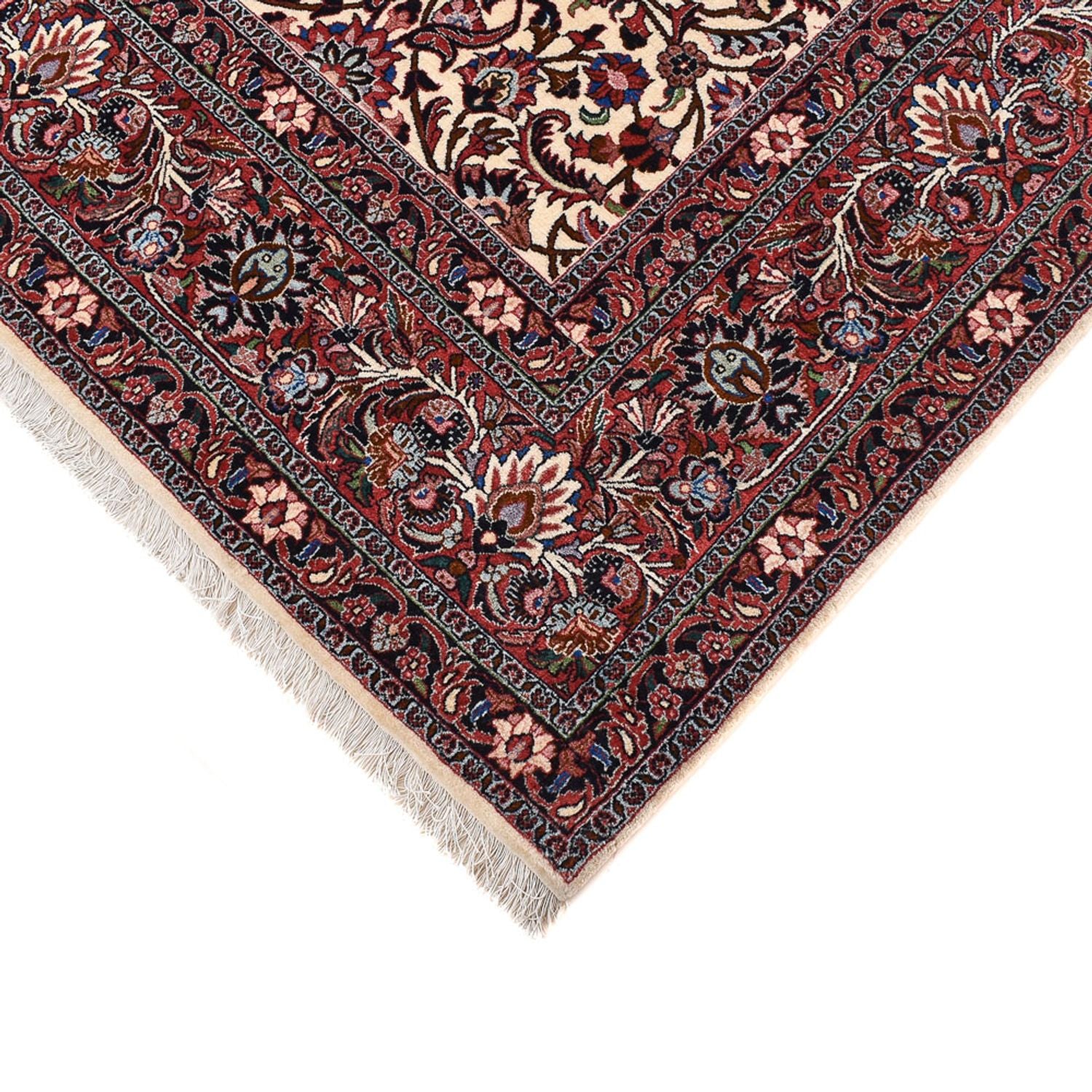 Tappeto Persero - Bidjar - 400 x 302 cm - rosso bordeaux