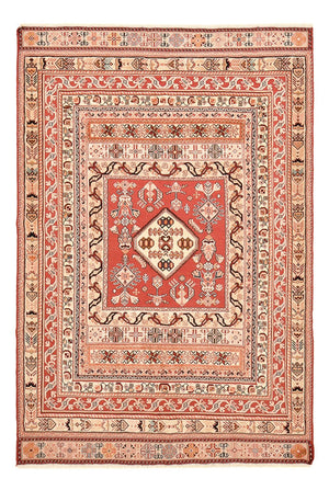Tappeto Kelim - Orientale - 195 x 135 cm - rosso chiaro