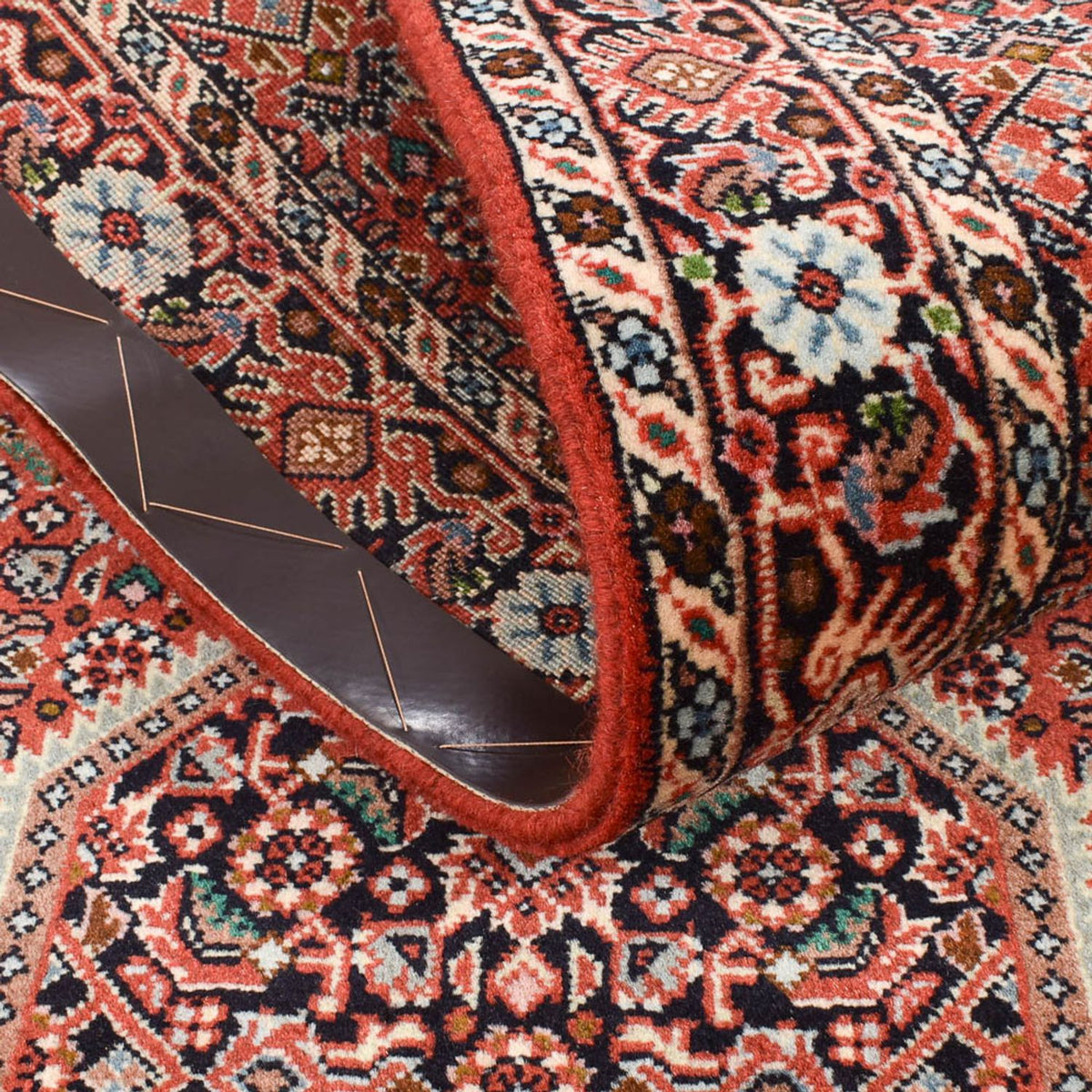 Tappeto corsia Tappeto Persero - Bidjar - 308 x 77 cm - ruggine