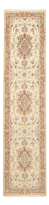 Tappeto corsia Tappeto Persero - Tabriz - Reale - 372 x 87 cm - beige