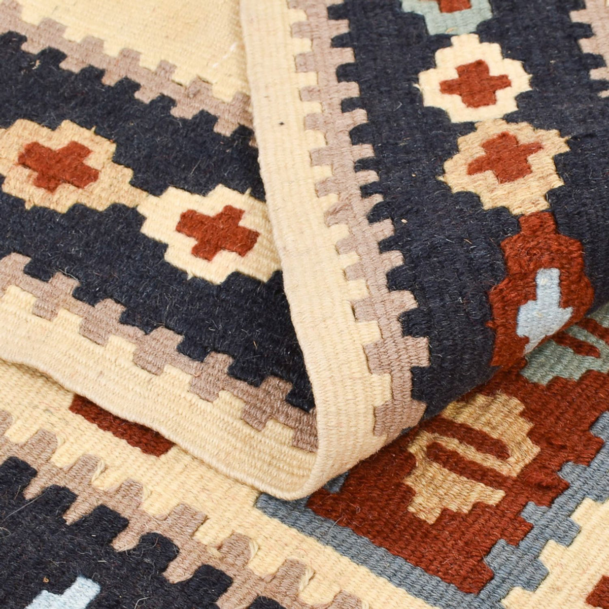 Tappeto Kelim - Orientale - 145 x 111 cm - multicolore