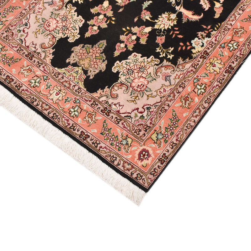 Tappeto corsia Tappeto Persero - Tabriz - Premio - 210 x 80 cm - blu scuro