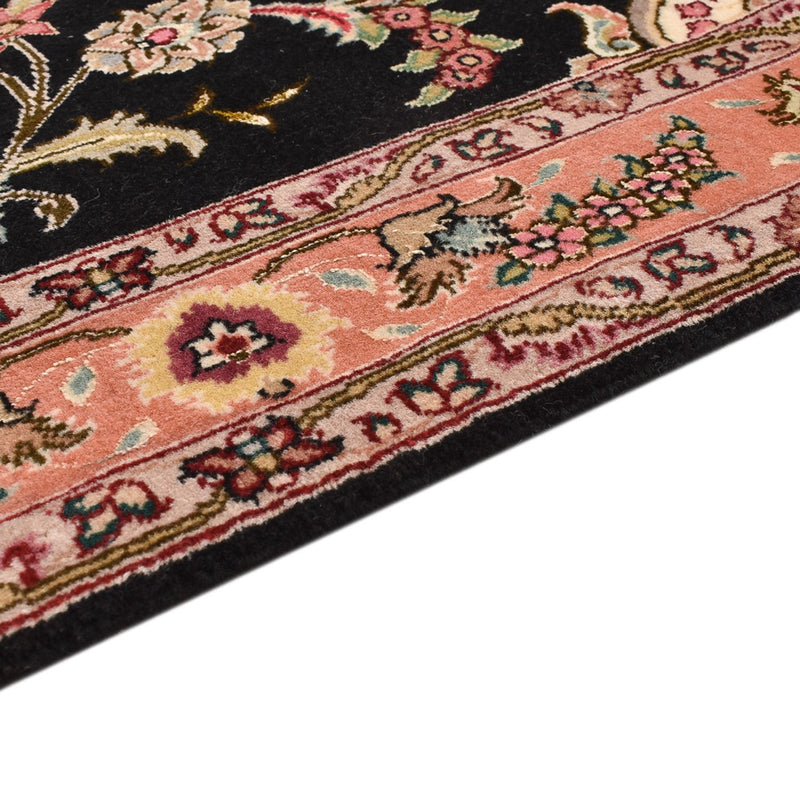 Tappeto corsia Tappeto Persero - Tabriz - Premio - 210 x 80 cm - blu scuro