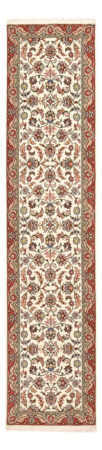 Tappeto corsia Tappeto Persero - Tabriz - Reale - 301 x 68 cm - beige