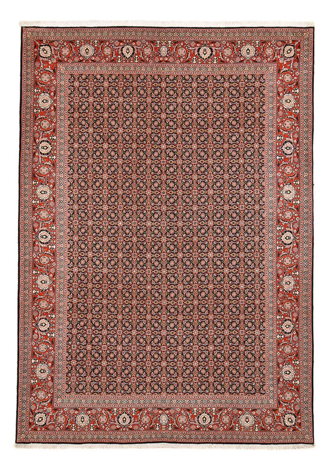 Tappeto Persero - Tabriz - Reale - 348 x 247 cm - ruggine