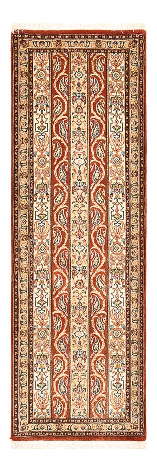 Tappeto corsia Tappeto Persero - Ghom - Reale - 151 x 52 cm - beige scuro