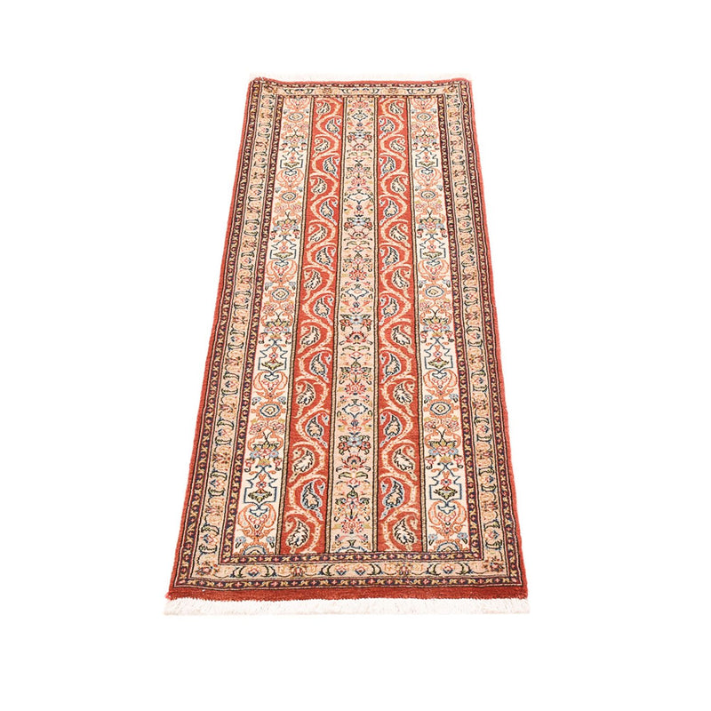 Tappeto corsia Tappeto Persero - Ghom - Reale - 151 x 52 cm - beige scuro