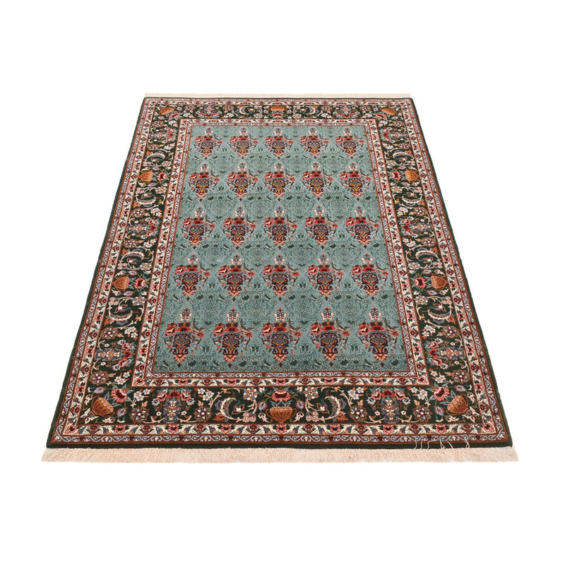 Tappeto Persero - Isfahan - Premio - 193 x 130 cm - turchese