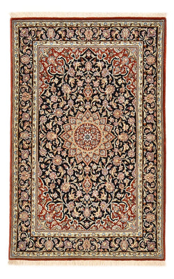 Tappeto Persero - Isfahan - Premio - 158 x 103 cm - blu scuro