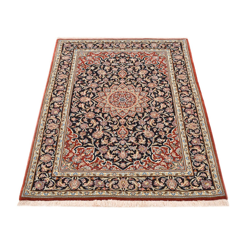 Tappeto Persero - Isfahan - Premio - 158 x 103 cm - blu scuro