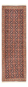 Tabriz - 50 Raj Tappeto 64x190cm - Tappeto persiano - Passatoia / Ruggine / 64 x 190 cm Passatoia