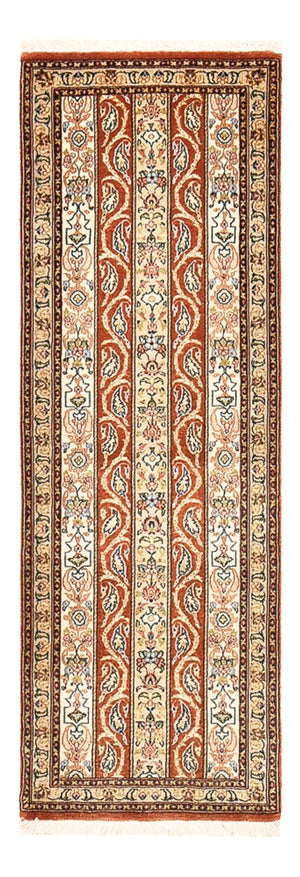 Tappeto corsia Tappeto Persero - Ghom - Reale - 150 x 51 cm - beige scuro