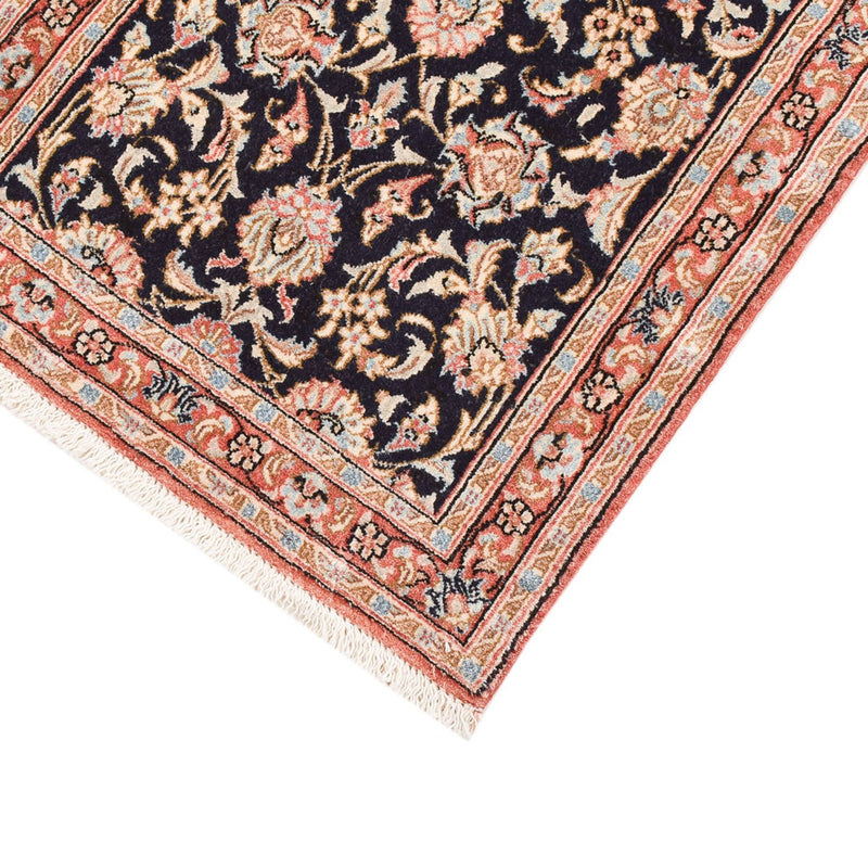Tappeto corsia Tappeto Persero - Ghom - Reale - 150 x 52 cm - blu scuro
