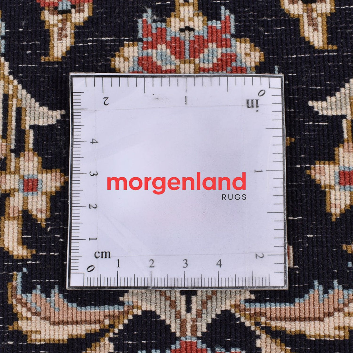 Tappeto corsia Tappeto Persero - Ghom - Reale - 150 x 52 cm - blu scuro