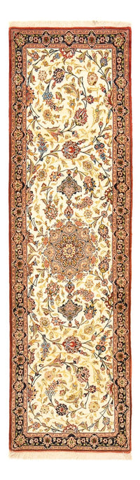 Tappeto corsia Tappeto Persero - Ghom - Reale - 195 x 58 cm - beige chiaro