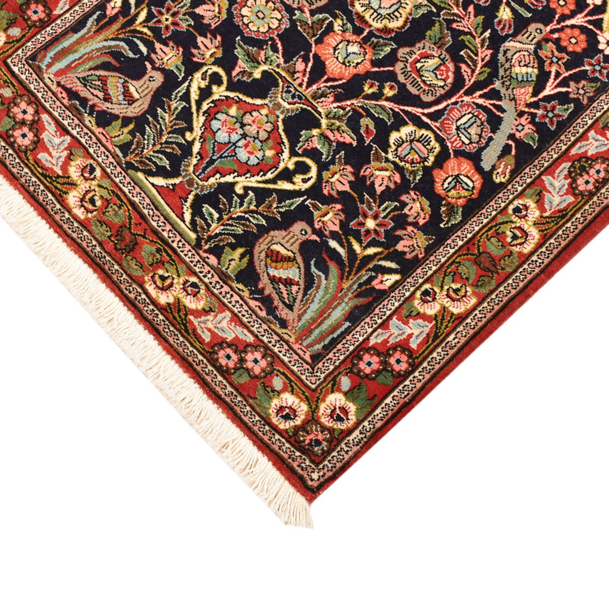 Tappeto Persero - Ghom - 81 x 57 cm - multicolore