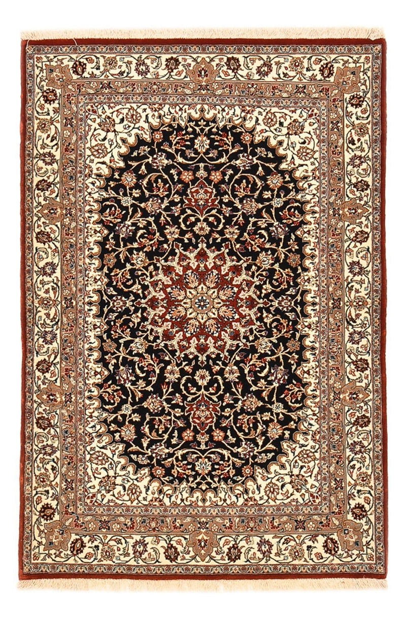 Tappeto Persero - Ghom - Reale - 154 x 103 cm - blu scuro
