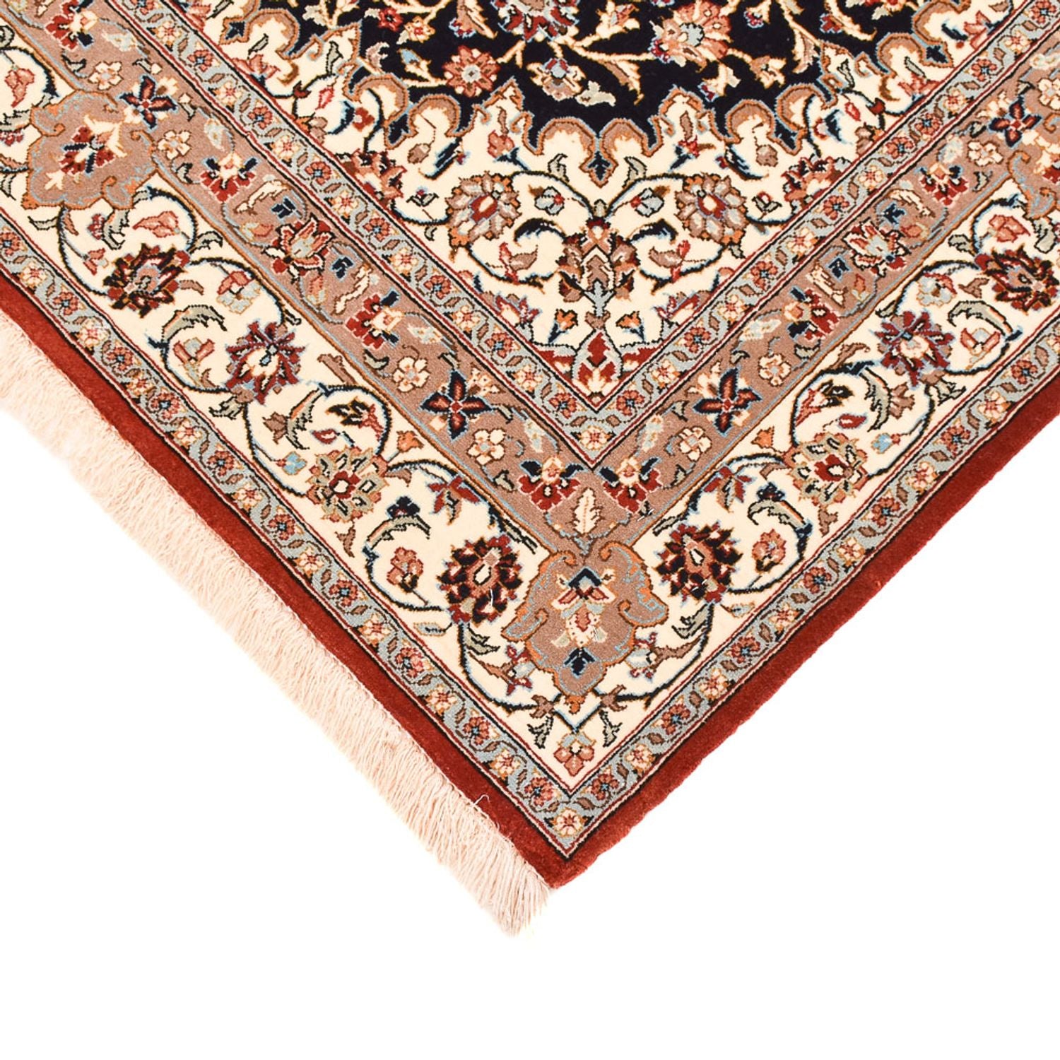 Tappeto Persero - Ghom - Reale - 154 x 103 cm - blu scuro