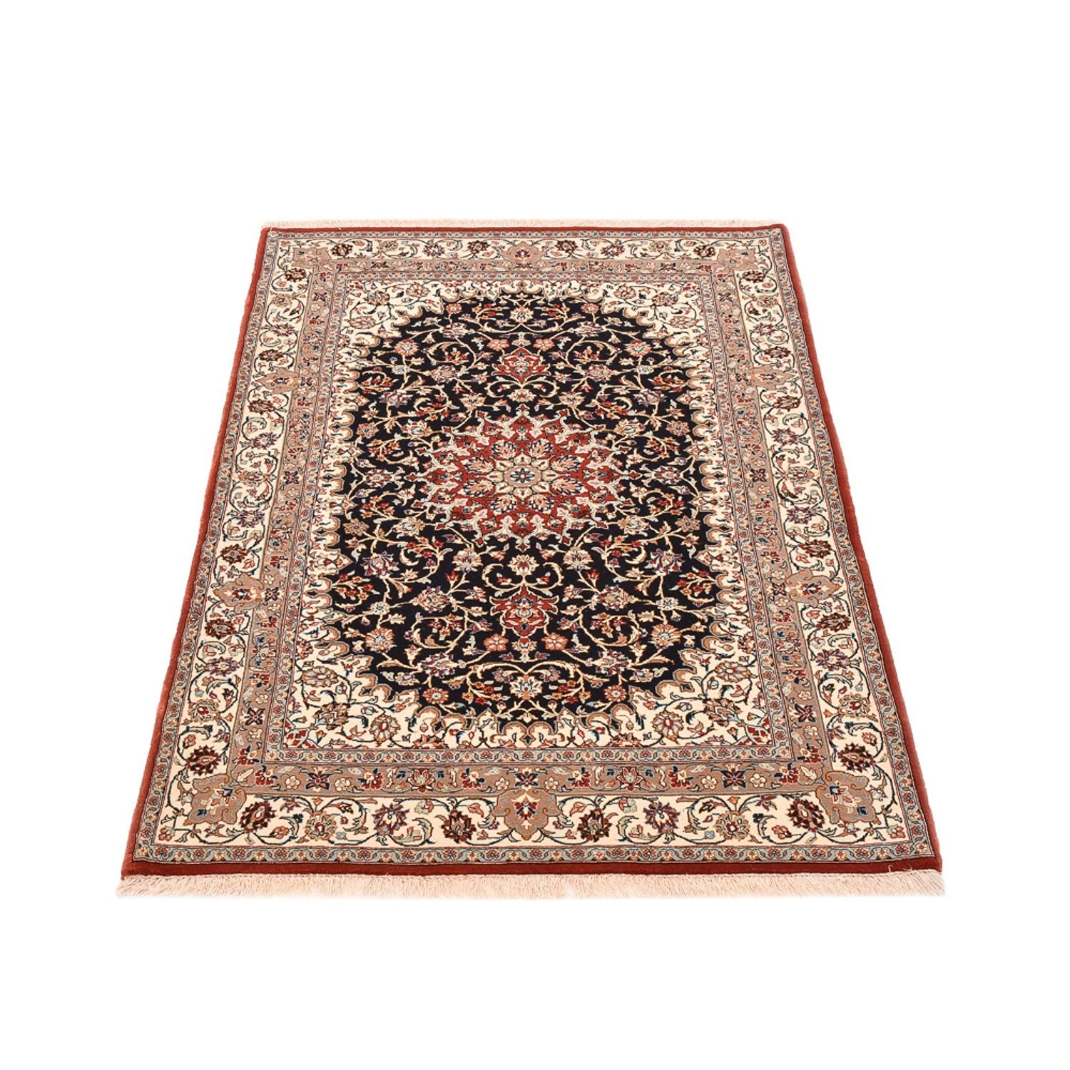 Tappeto Persero - Ghom - Reale - 154 x 103 cm - blu scuro
