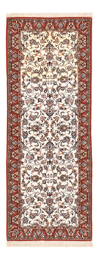 Tappeto corsia Tappeto Persero - Isfahan - Premio - 190 x 70 cm - beige scuro