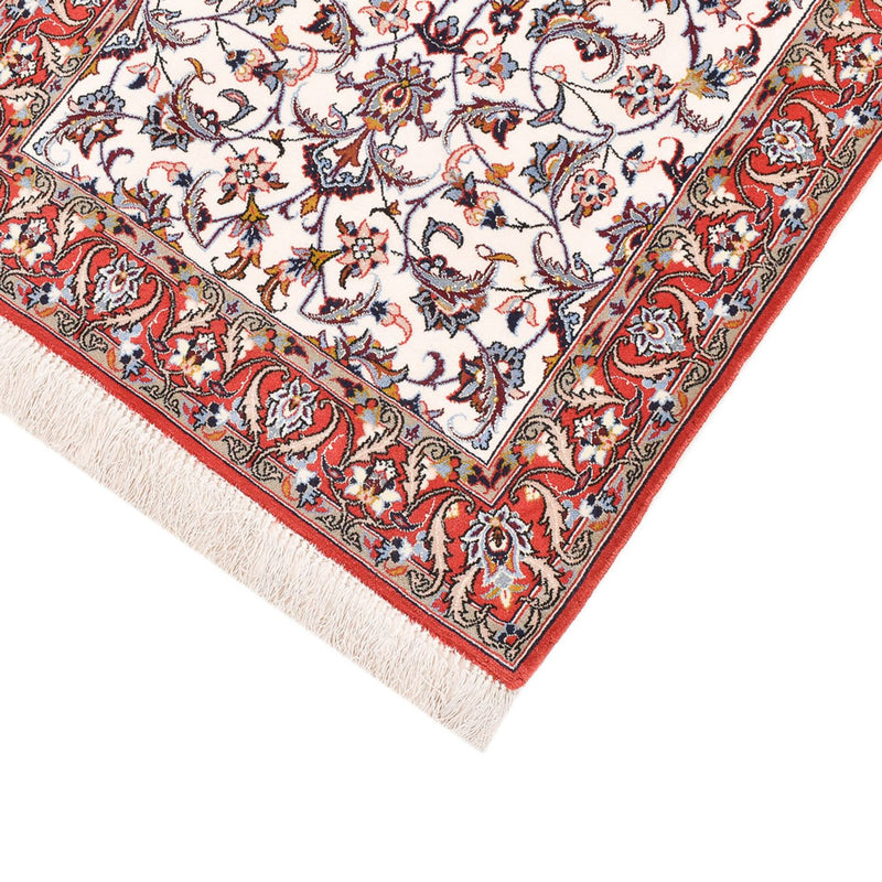 Tappeto corsia Tappeto Persero - Isfahan - Premio - 190 x 70 cm - beige scuro