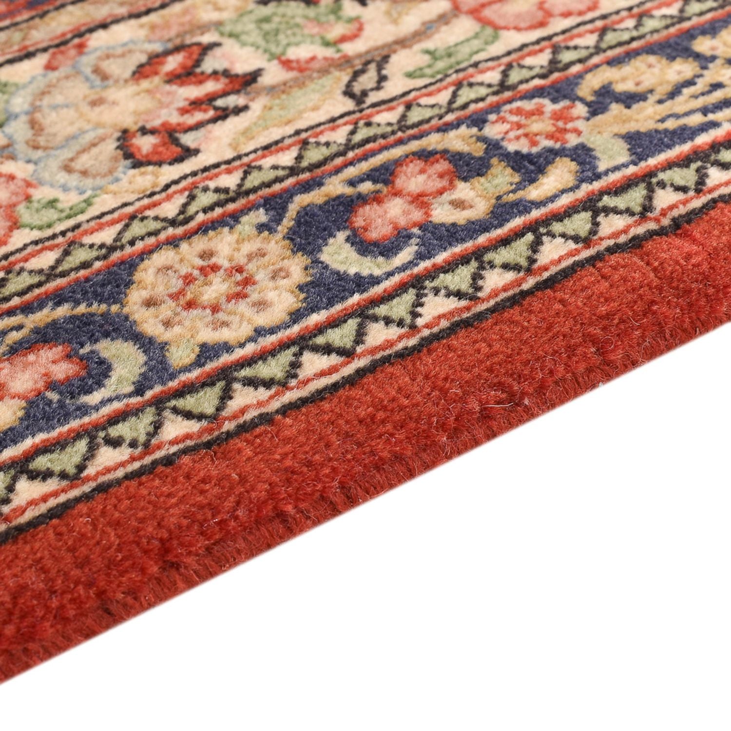 Tappeto corsia Tappeto Persero - Ghom - Reale - 156 x 55 cm - beige scuro