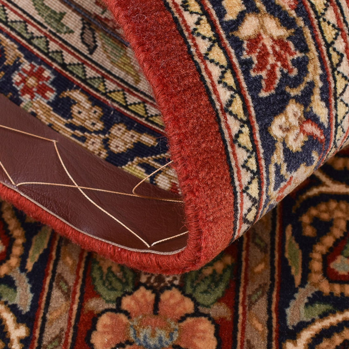 Tappeto corsia Tappeto Persero - Ghom - Reale - 156 x 55 cm - beige scuro