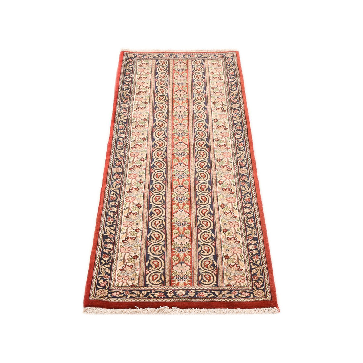 Tappeto corsia Tappeto Persero - Ghom - Reale - 156 x 55 cm - beige scuro