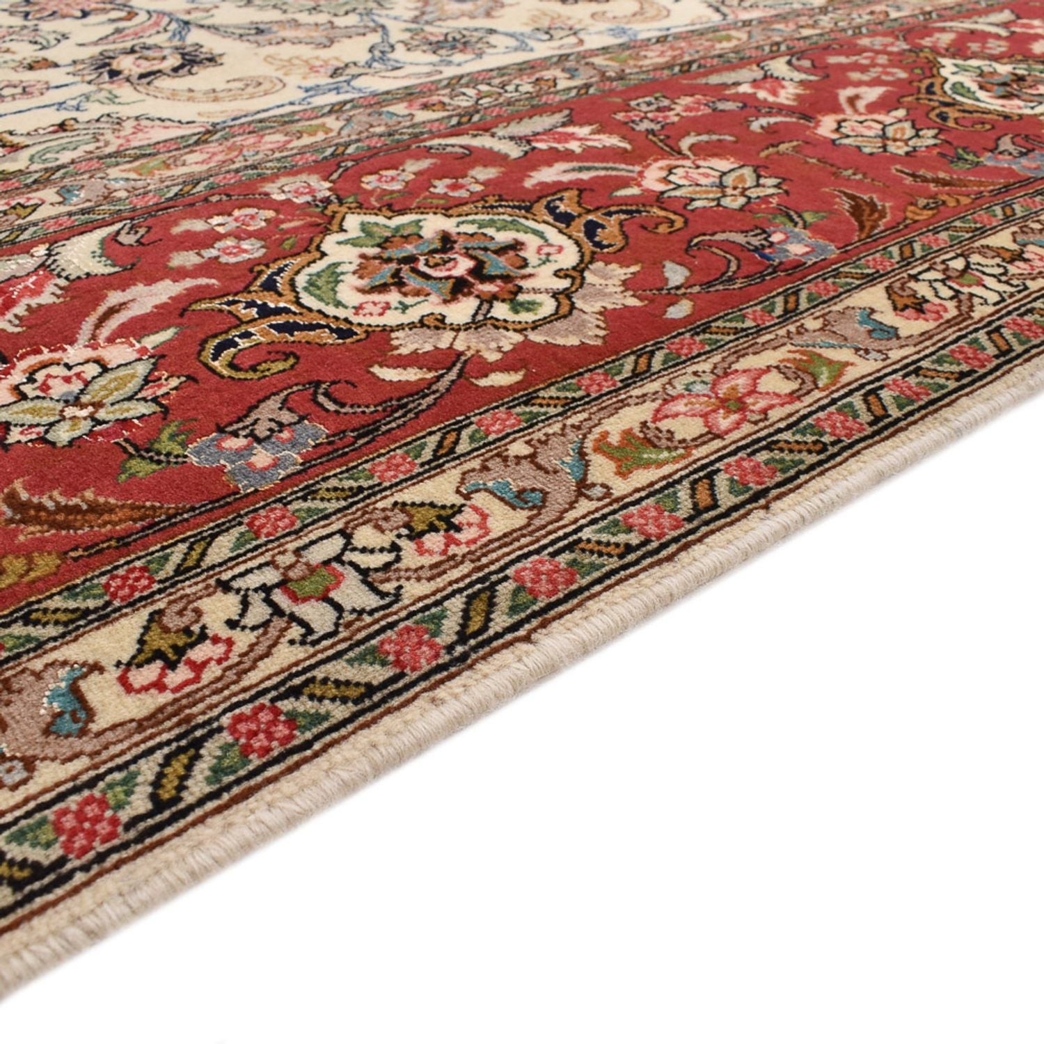 Tappeto Persero - Tabriz - Reale - 302 x 248 cm - sabbia