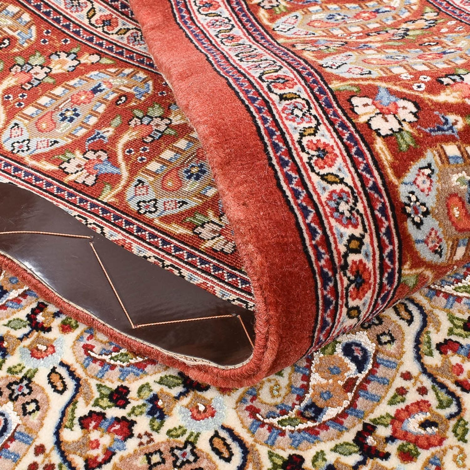Tappeto Persero - Ghom - Reale - 157 x 101 cm - beige chiaro