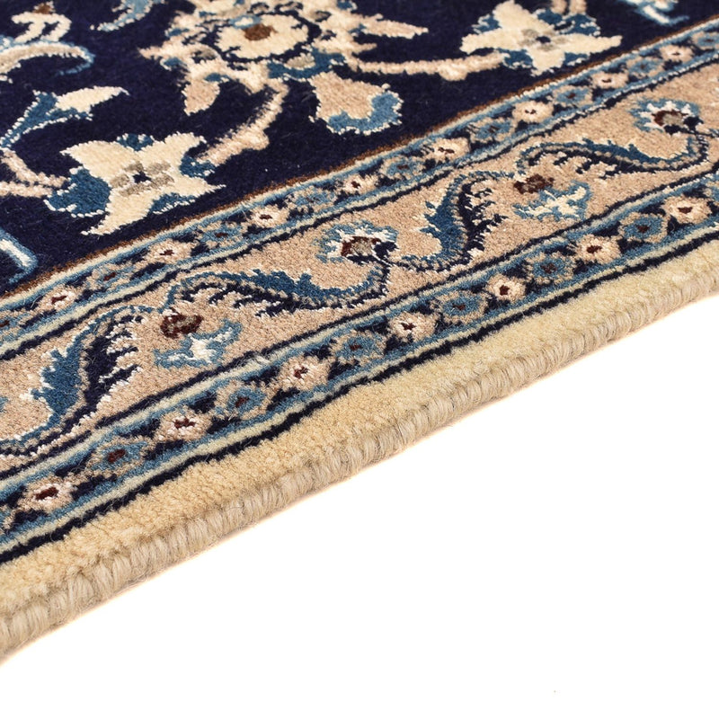 Tappeto corsia Tappeto Persero - Nain - Reale - 196 x 66 cm - blu scuro