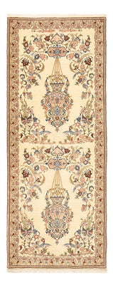 Tappeto corsia Tappeto Persero - Ghom - 193 x 77 cm - beige