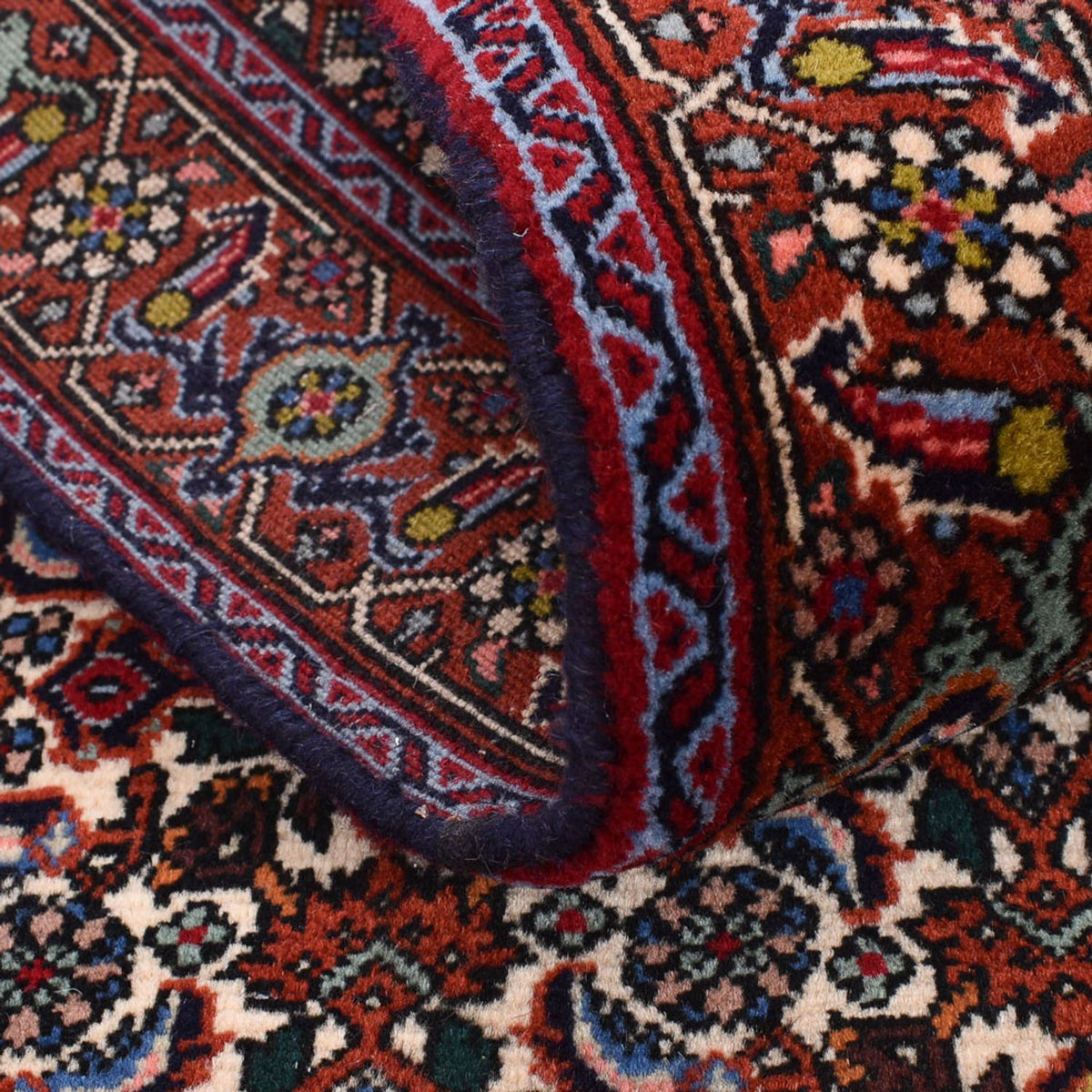 Tappeto corsia Tappeto Persero - Bidjar - 392 x 76 cm - ruggine